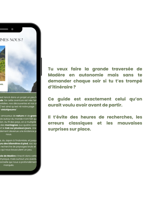 Guide Trek Madère