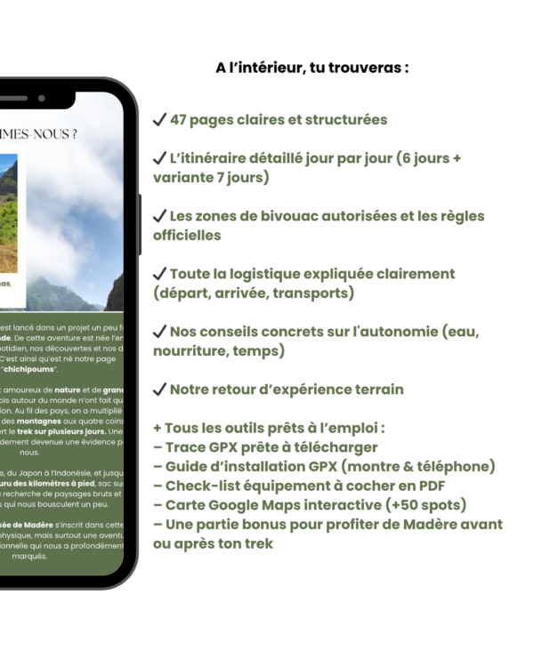 Guide Trek Madère