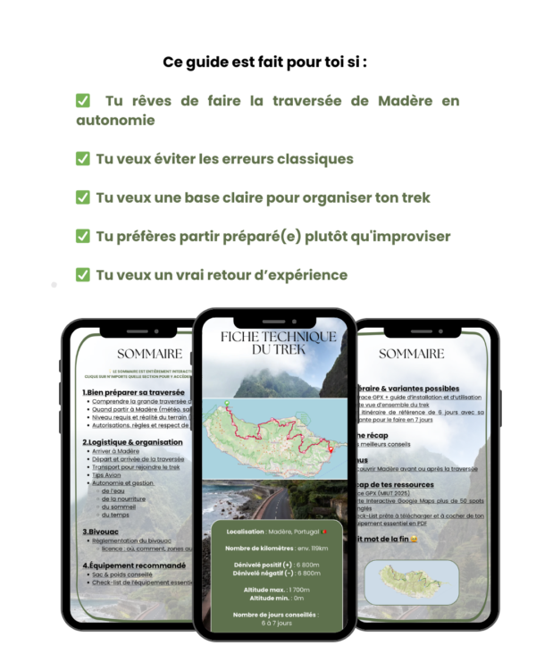 Guide Trek Madère
